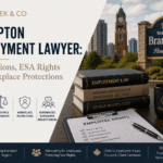 Brampton Employment Lawyer Terminations, ESA Rights and Workplace Protections in Peel