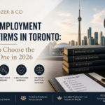 Top Employment Law Firms in Toronto How to Choose the Right One in 2026